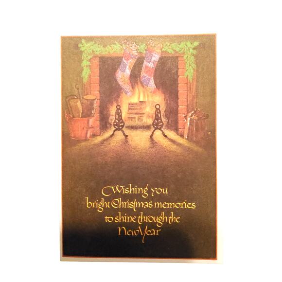 Vintage 1979 Current Christmas Postcards 5 pack (Gg76) - Picture 1 of 2